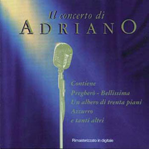 Cover Album Il Concerto Di Adriano