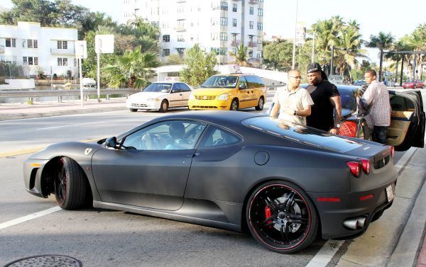 Justin Bieber Ferrari