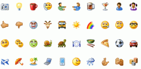 Emoticons Windows Live Messenger Wave 4