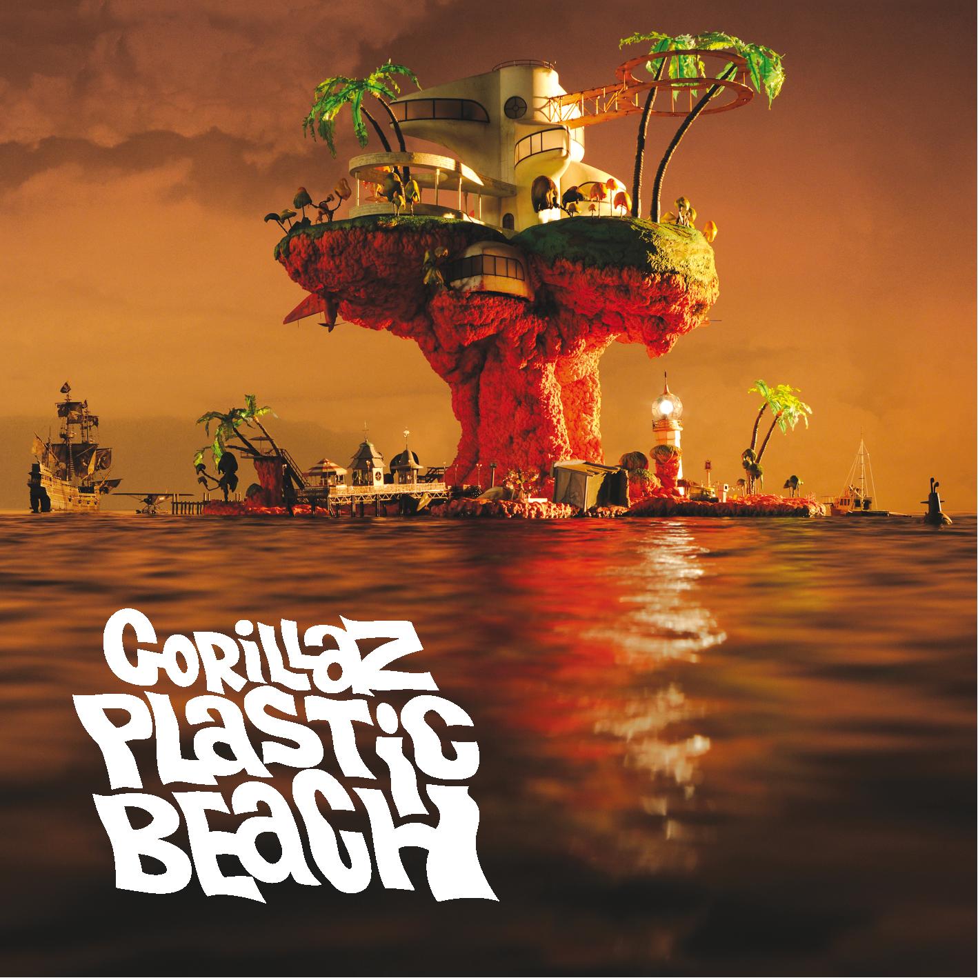 Gorillaz Plastic Beach cover album