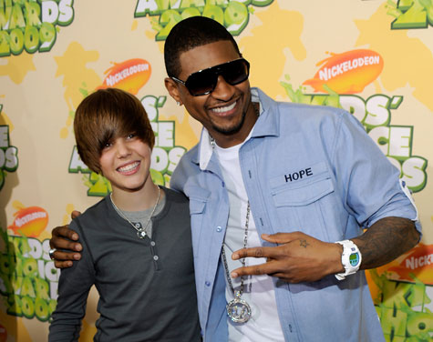 justin bieber usher