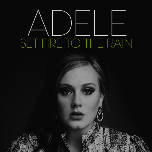 Copertina Set Fire To The Rain