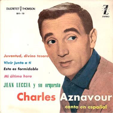 Copertina Charles Aznavour canta en español