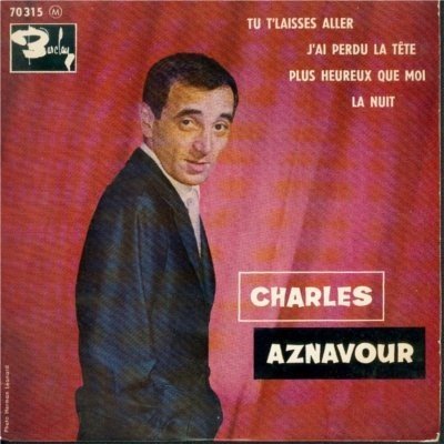 Copertina Tu t’laisses aller