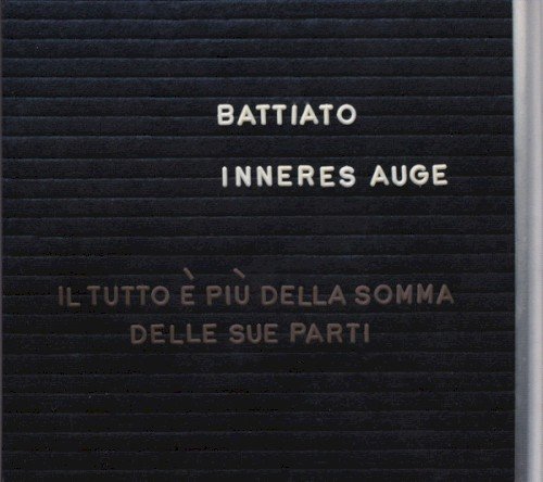 Copertina Inneres Auge: Il tutto è più della somma delle sue parti