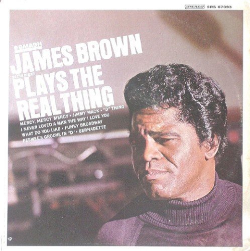 Copertina James Brown Plays the Real Thing