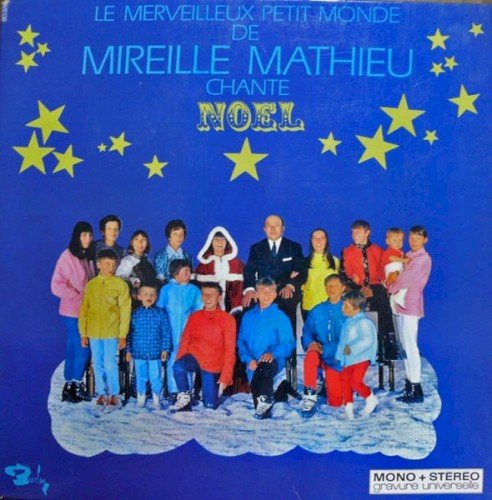 Copertina Le Merveilleux Petit Monde de Mireille Mathieu chante Noël