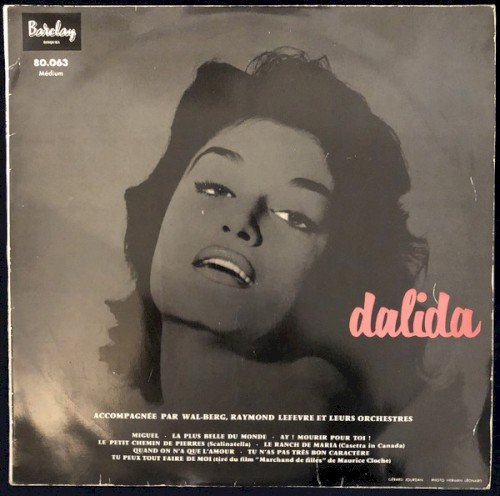 Copertina Dalida