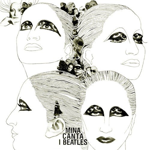 Copertina Mina canta i Beatles