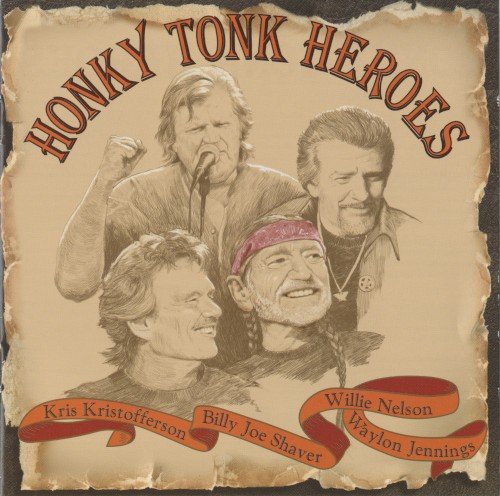 Copertina Honky Tonk Heroes