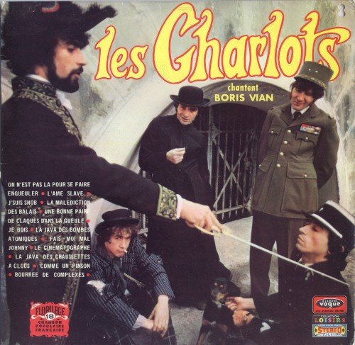 Copertina Les Charlots chantent Boris Vian