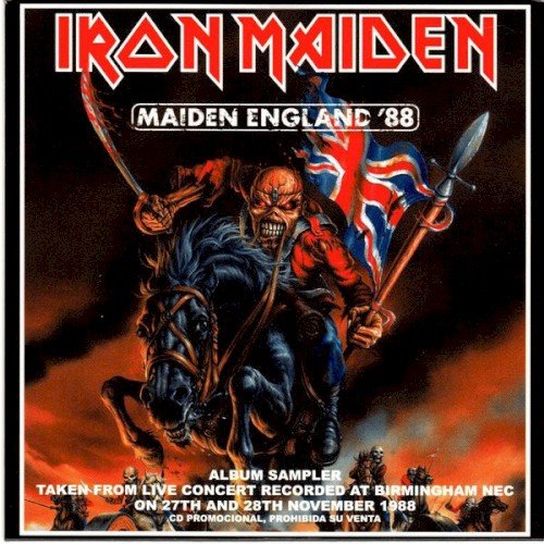 Copertina Maiden England ’88