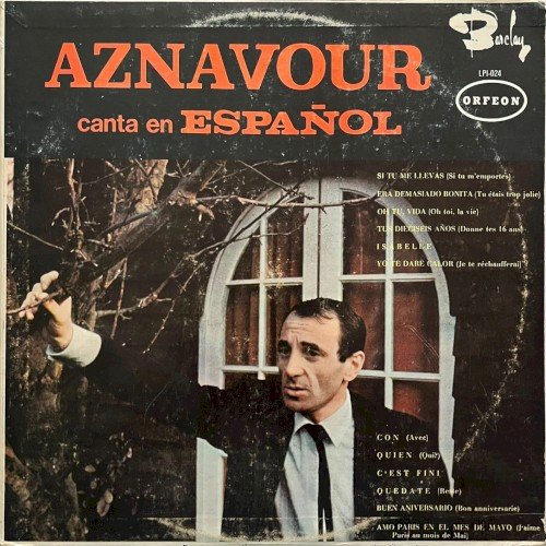 Copertina Aznavour canta en español