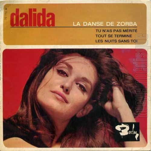 Copertina La Danse de Zorba