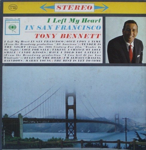 Copertina I Left My Heart in San Francisco