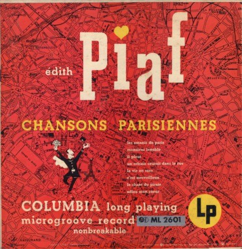 Copertina Chansons parisiennes