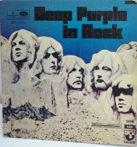Copertina Deep Purple in Rock
