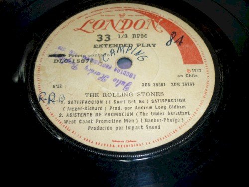 Copertina The Rolling Stones Extended Play