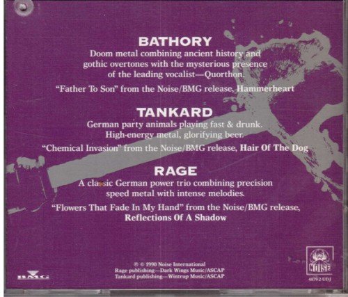 Copertina Bathory / Tankard / Rage
