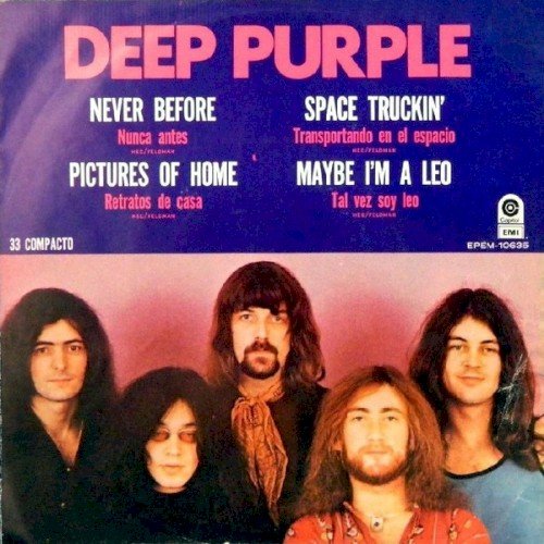 Copertina Never Before