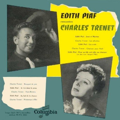 Copertina Édith Piaf rencontre Charles Trenet