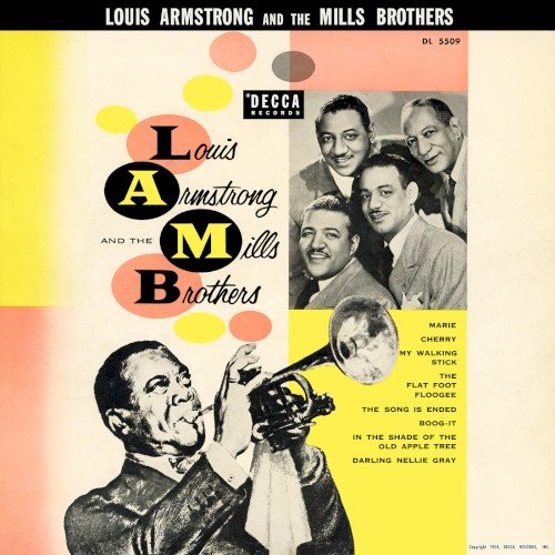 Copertina Louis Armstrong and the Mills Brothers