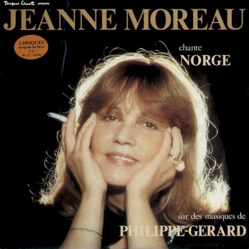 Copertina Jeanne Moreau chante Norge sur des musiques de Philippe-Gérard
