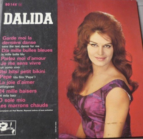 Copertina Dalida internationale