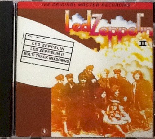 Copertina Led Zeppelin II Multi Track Mixdowns