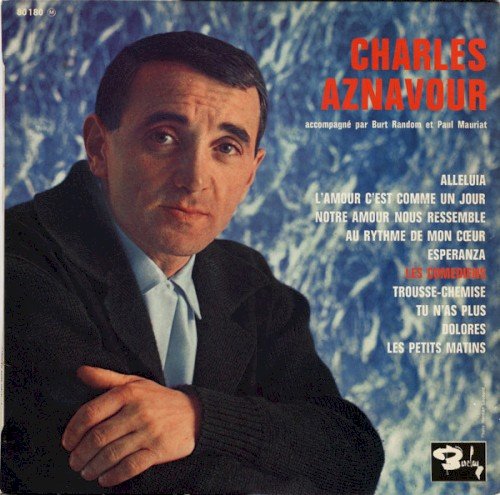 Copertina Charles Aznavour