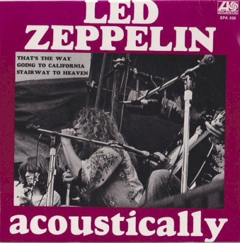 Copertina Acoustically
