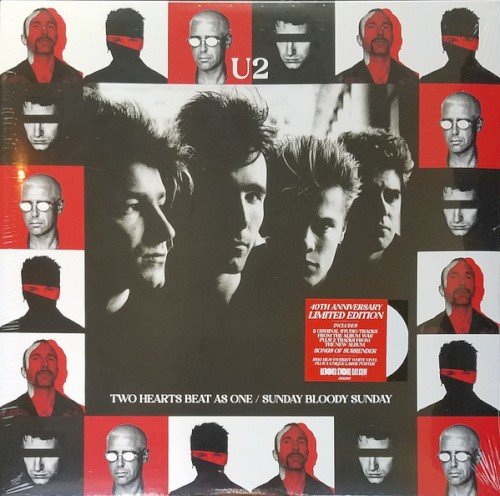 Copertina Two Hearts Beat as One / Sunday Bloody Sunday