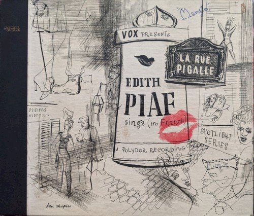 Copertina La Rue Pigalle / Édith Piaf Sings (in French)