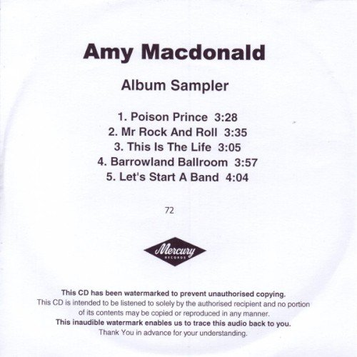 Copertina Album Sampler