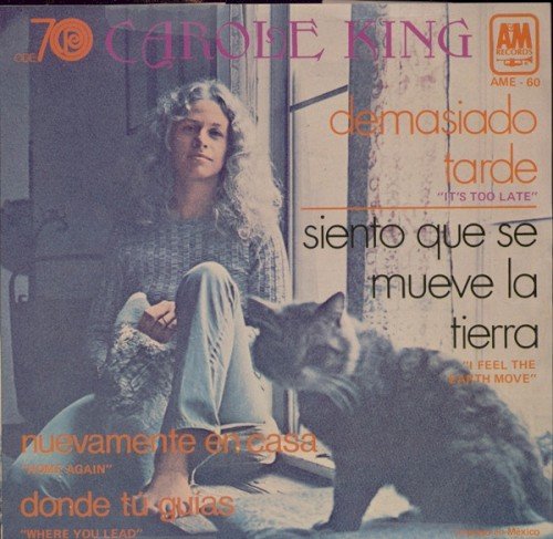 Copertina Demasiado Tarde = It's Too Late