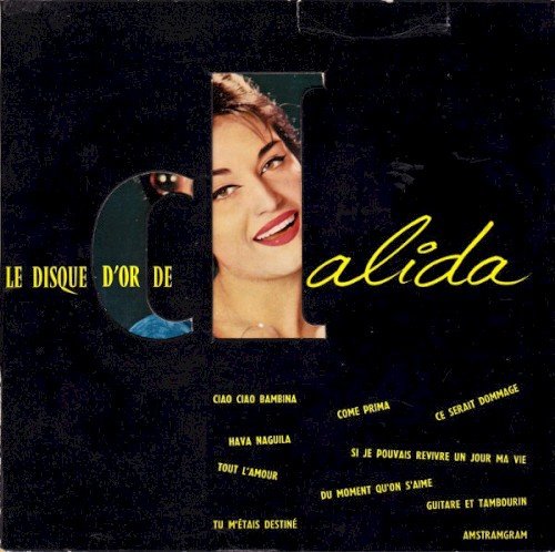 Copertina Le Disque d’or de Dalida