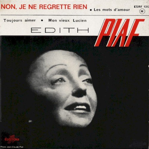 Copertina Non, je ne regrette rien