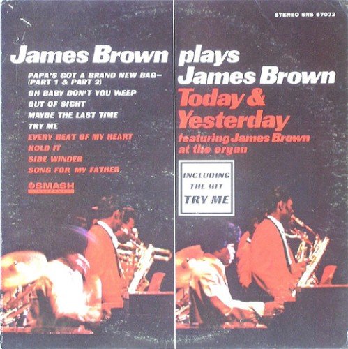 Copertina James Brown Plays James Brown: Yesterday and Today