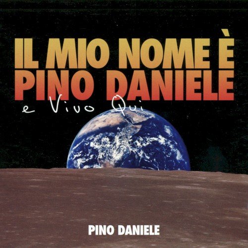 Copertina Il mio nome è Pino Daniele e vivo qui